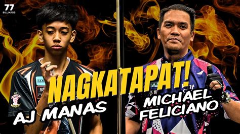 Aj Manas Vs Michael Feliciano Lushan Open Youtube