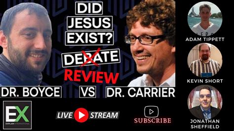 Debate Review Dr Stephen Boyce Vs Dr Richard Carrier Youtube