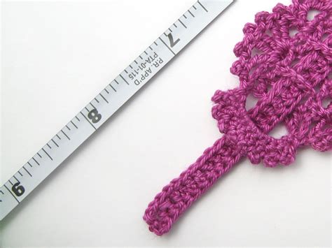 Lace Bookmark Pink Lacy With Ribbon Handmade Crochet - Etsy