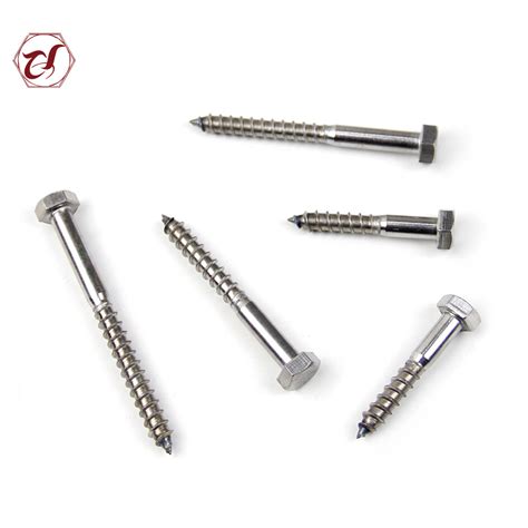 Common Bolt Din Stainless Steel Wood Lag Screw China Wood