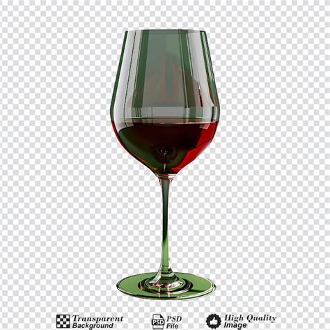 Modelo De Copo De Vinho Vermelho Em Movimento Isolado Em Fundo