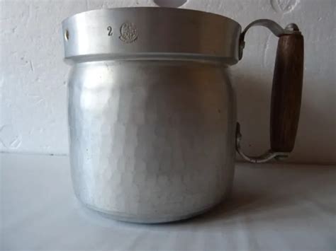 Ancien Pot Lait En Aluminium Meret Eur Picclick Fr