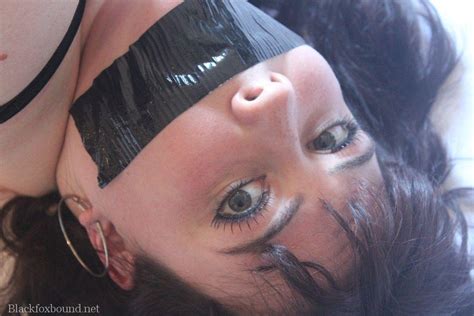 Caucasian Plumper Is Silenced With Duct Tape While Tied Up In Her