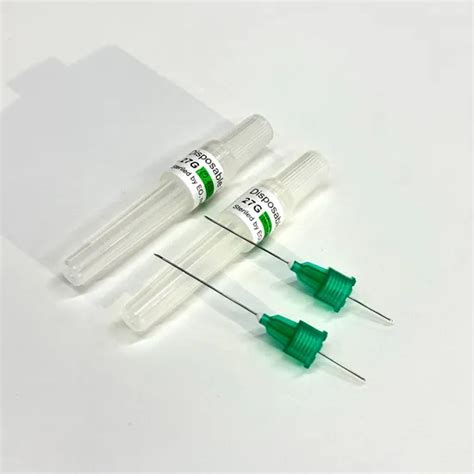 Sterile Dental Tips Plastic Dental Syringe Needle Medical Equipment