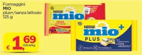 Nestlé Mio Formaggini 125 g offerta di Le Mark