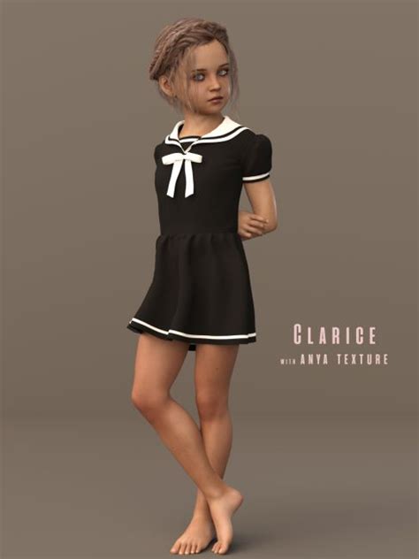 Amber S Friends Fourth Grade 3d Models For Daz Studio And Poser