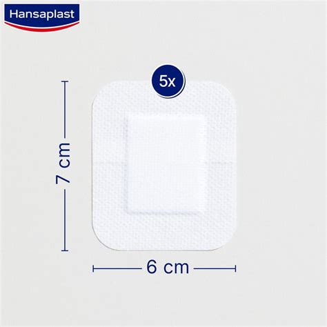 Hansaplast Sensitive Xl 6 X 7 Cm 5 St Shop Apotheke