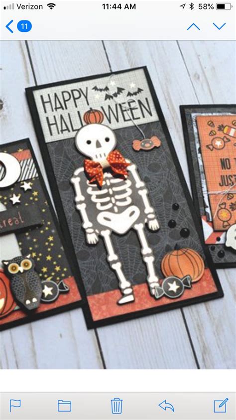 Pin By Debi Willauer Accurso On Cards Halloween Cards Cards Handmade