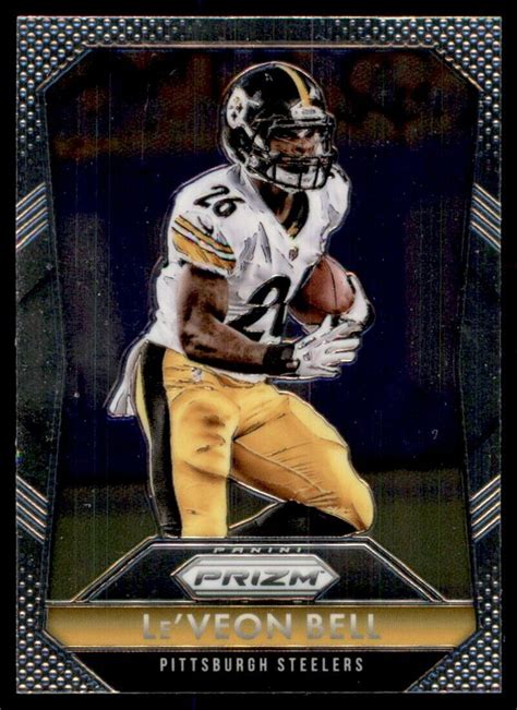 Panini Prizm Le Veon Bell Pittsburgh Steelers Ebay