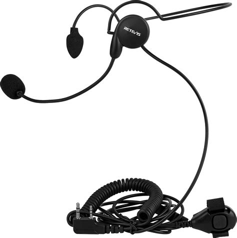 Amazon Goodqbuy Over Head Earpiece Headset With Boom Mic Vox For