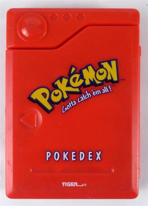 Vintage Pokemon Pokedex Handheld Toy 1998 Tiger Electronics Working ...