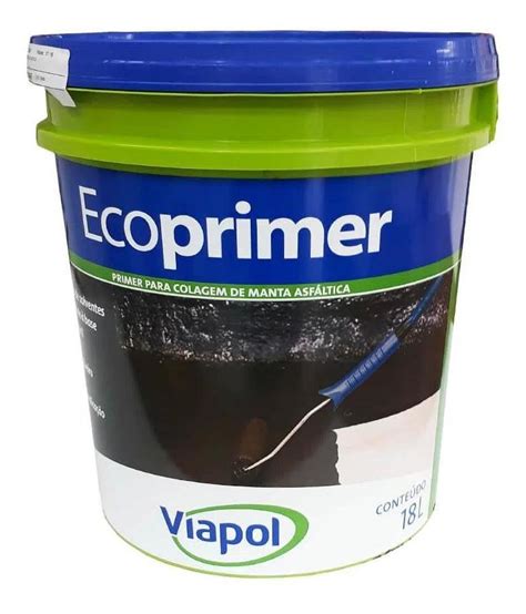 Viapol Primer Para Manta Asf Ltica Ecoprimer L Parcelamento Sem Juros