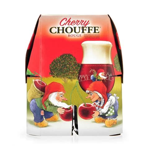 Brasserie La Chouffe Cherry Rouge 11 2oz 4pk Btl Luekens Wine Spirits