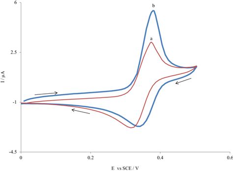 Cyclic Voltammograms Of A A Bgce And B An Agce At 50 Mv S −1 In