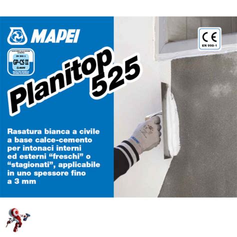 Mapei Planitop Bianco Kg Rasatura Per Intonaci Interni E Esterni