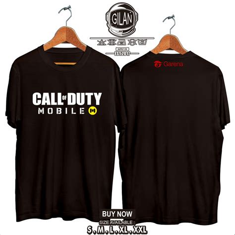 T-shirt GAME CALL OF DUTY MOBILE LOGO - SAKAZUKI CLOTH | Shopee Singapore