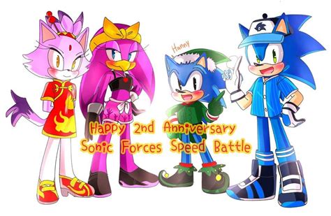 Hanny On Instagram Happy Anniversary 2nd Of Sonic Forces Speed Battle