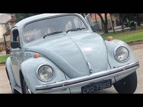 Fusca L Placa Preta Youtube