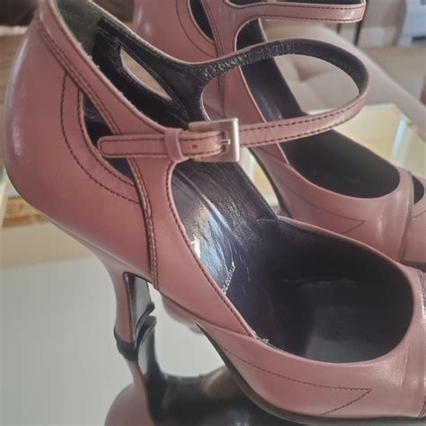 Prada Shoes Prada Vero Cuoio Ankle Strap Heels Poshmark