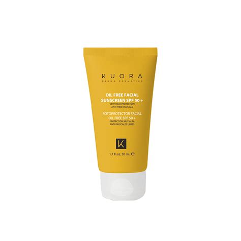 Kuora Oil Free Ecran SPF 50 Peaux Mixtes à Grasses 50 ml MaPara Tunisie