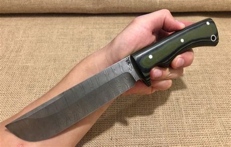 Нож «Глухарь» дамаск/микарта | Ножи Knives | Rusber-knife.ru | ВКонтакте