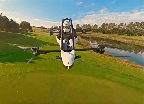 Jetson ONE All Electric Personal Flying Vehicle Takes Off In New Video