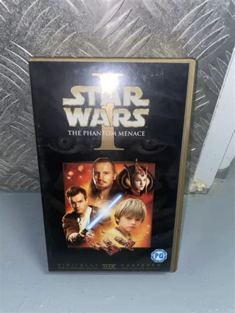 Star Wars Episode The Phantom Menace Vhs Cassette Sealed