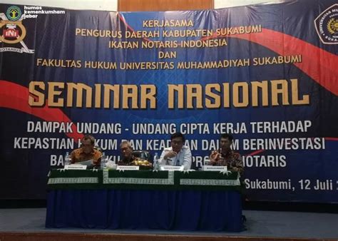 Kemenkumham Jabar Jadi Narasumber Seminar Nasional Nawacita Post