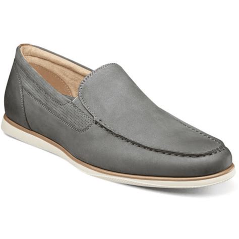 Florsheim Mens Florsheim Atlantic Moc Toe Venetian Slip On Shoes