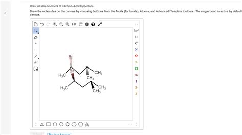 Draw All Stereoisomers Of 2 Bromo 4 Methylpentane At Drawing