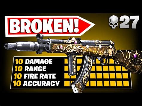 The Shot Type Smg Class Is Broken In Warzone Best Type