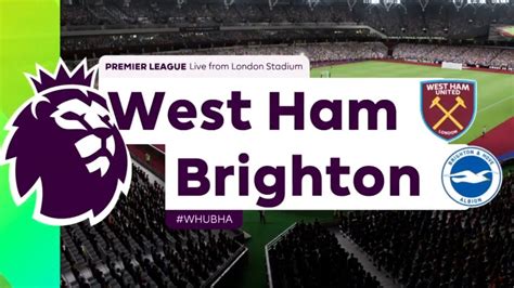 Fc 24 Full Match West Ham Vs Brighton Premier League Youtube