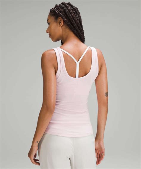 Lululemon Hold Tight Scoop Neck Tank Top Flush Pink Lulu Fanatics