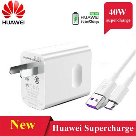 10V 4A 40W Super Charger For Huawei Mate 20 P30 Pro Nova Original