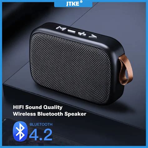 Jtke Portable Wireless Bluetooth Speaker D Stereo Music Surround