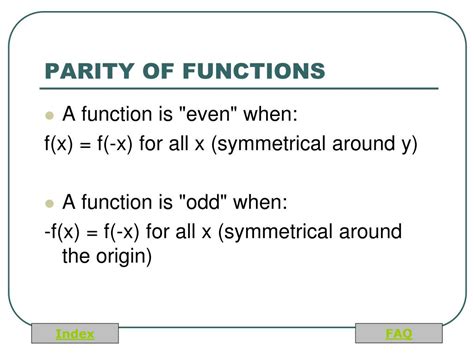 PPT - Functions, properties. elementary functions and their inverses PowerPoint Presentation