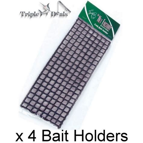 4 x Jarvis Walker Crab Pot Mesh Baitholders -Crab Bait Holders-Crab Bait Pouches | eBay