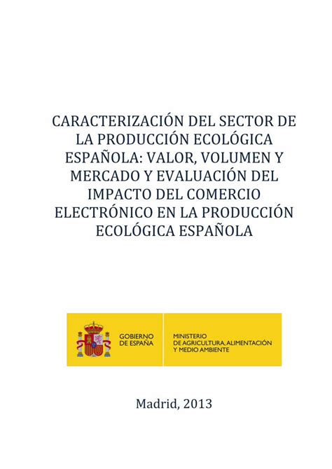 Pdf Caracterizaci N Del Sector De La Producci N I Introducci N