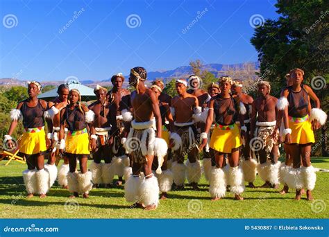 Zulu dancers editorial photography. Image of colorful - 5430887