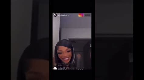 Glorilla Shows How She Acts When Shes Getting Her Back Blown Out On Ig