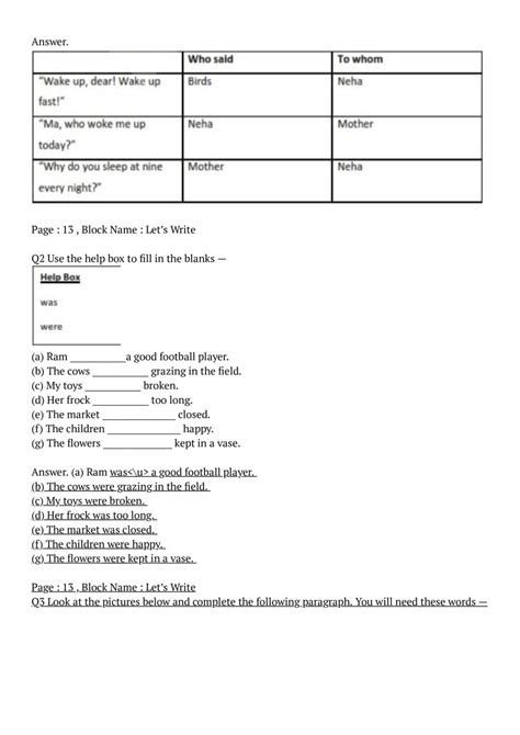 Ncert Solutions For Class English Chapter Nehas Alarm Clock