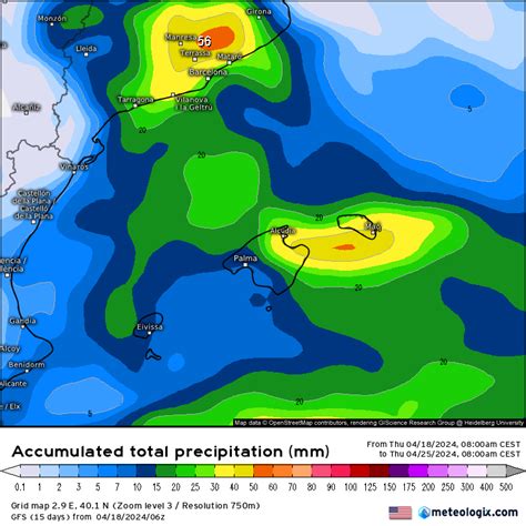 Actualiza El Modelo Gfs Estas Son Las Zonas Donde Lloverá Durante Los Próximos 7 Días