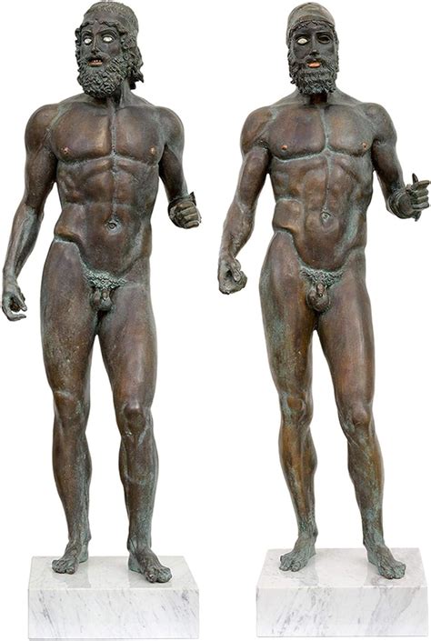 Salvadori Arte Riace Bronzes Riace Warriors Bronze Sculpture Lost