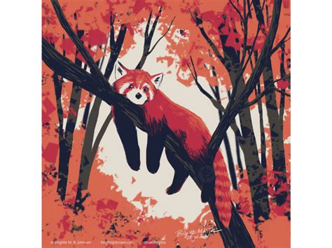 Red Panda By Birgitte M R Johnsen On Dribbble