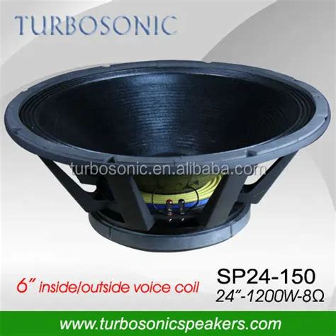 24 Inch Professional Subwoofer Speaker For Audio System And Home Theater Sound - Buy 24 Inch ...