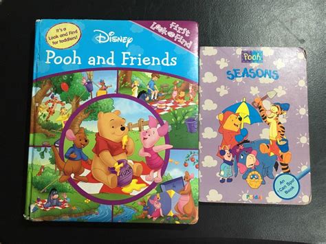 Winnie The Pooh Look And Find Childrens Board Book Bundle Hobbies