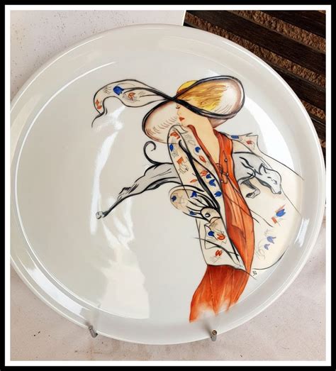 Les Peintures De Pat Peinture Sur C Ramique Porcelaine Peinte