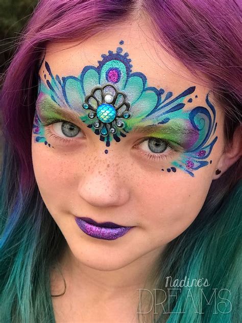 Nadine S Dreams Photo Gallery Calgary Mermaid Face Paint Face