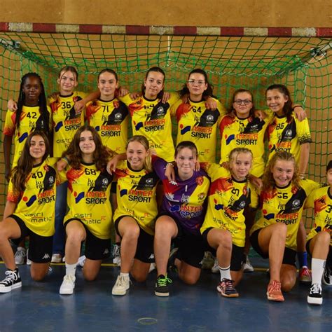 Équipe 15 Filles USL Handball à Lons le Saunier