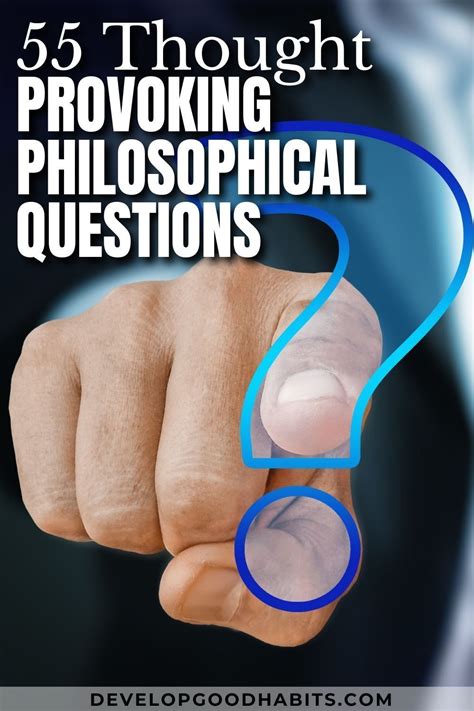 55 Thought Provoking Philosophical Questions Questions To Make You